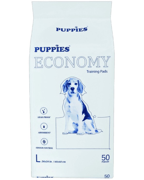 �������� �������� �� ������ PUPPIES Economy L - 50 ����, 60 x 60 cm - �������