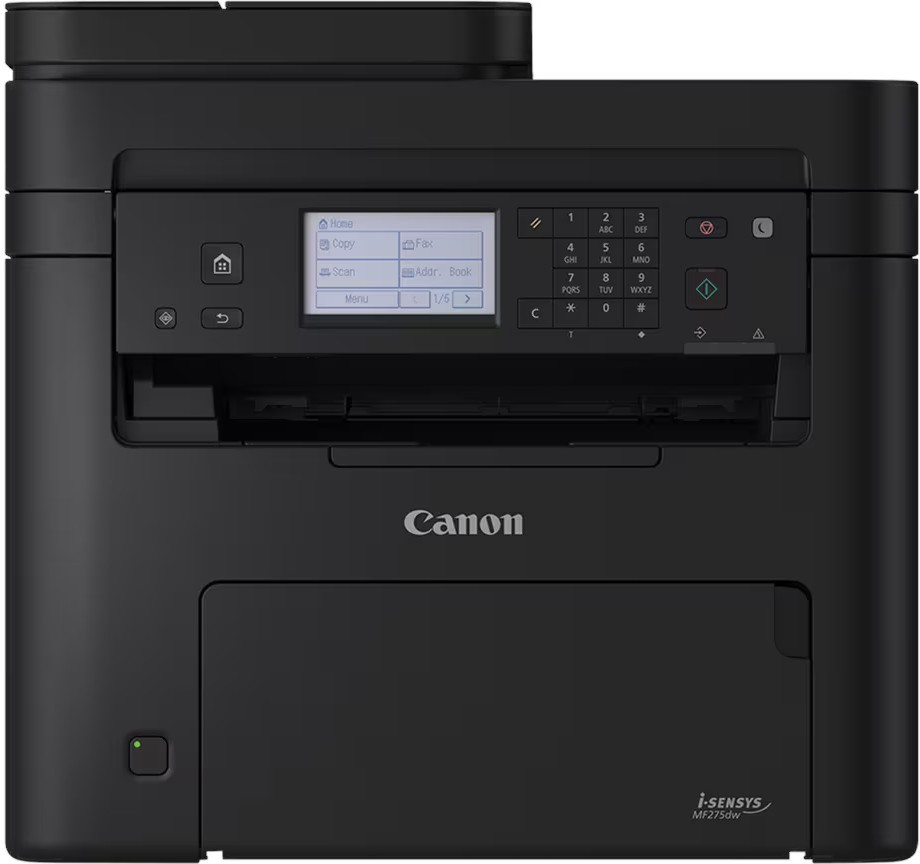 Лазерно мултифункционално устройство Canon i-SENSYS MF272dw Лазерно мултифункционално устройство Canon i-SENSYS MF272dw - Монохромен принтер / копир / скенер, 2400 x 600 dpi, 29 pages/min, LAN, Wi-Fi, USB, A4, двустранен печат -
