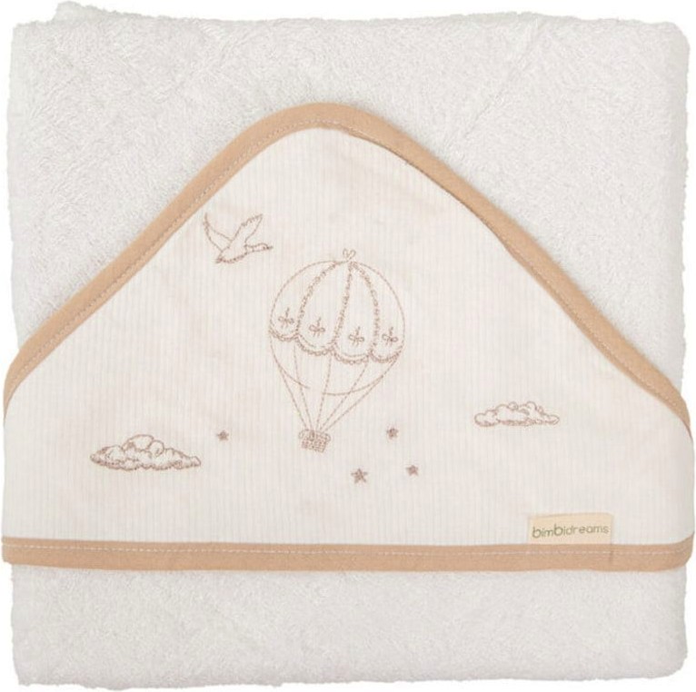 Хавлия за бебе Bimbidreams Хавлия за бебе Bimbidreams - 100 x 100 cm, от серията Noe - продукт