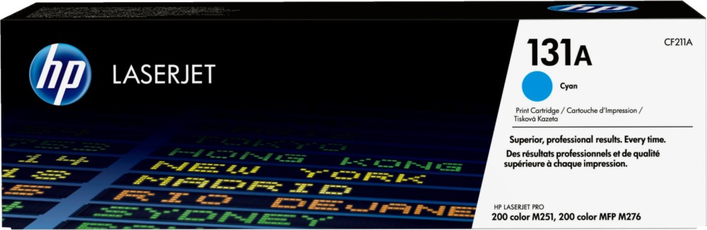 Тонер касета HP 131А Cyan Тонер касета HP 131А Cyan - 1800 страници -