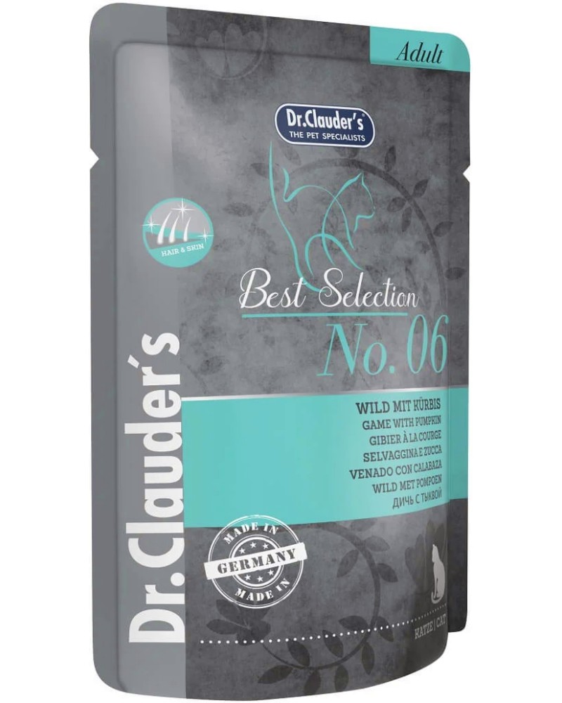���� �� ����� �� ������� ������ � ������ ���� Dr.Clauder's Hair & Skin - 85 g, � �������� � �����, �� ������� Best Selection, � ����� ������� - �����
