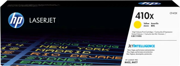 Тонер касета HP 410X Yellow Тонер касета HP 410X Yellow - 5000 страници -
