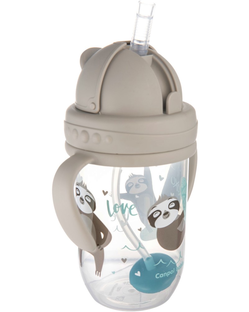      Canpol babies - 270 ml,   Exotic Animals, 6+  - 