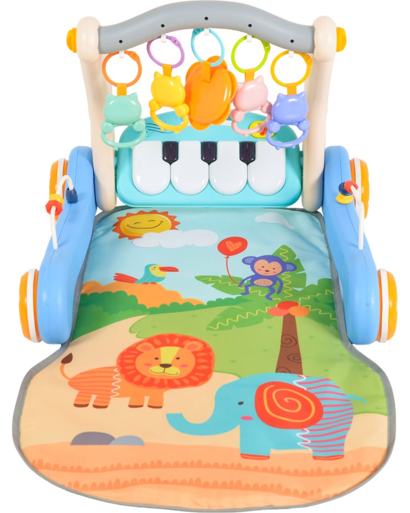 Активна гимнастика 2 в 1 Moni Piano Активна гимнастика 2 в 1 Moni Piano - С музикални ефекти - продукт