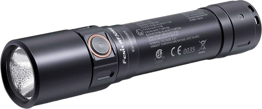 Искробезопасен LED фенер Fenix WF30RE Искробезопасен LED фенер Fenix WF30RE - С акумулаторна батерия -