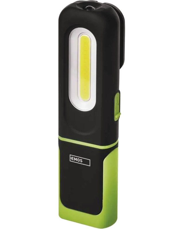 Акумулаторен фенер COB LED Emos P4537 Акумулаторен фенер COB LED Emos P4537 - 330 lm с вградена батерия -