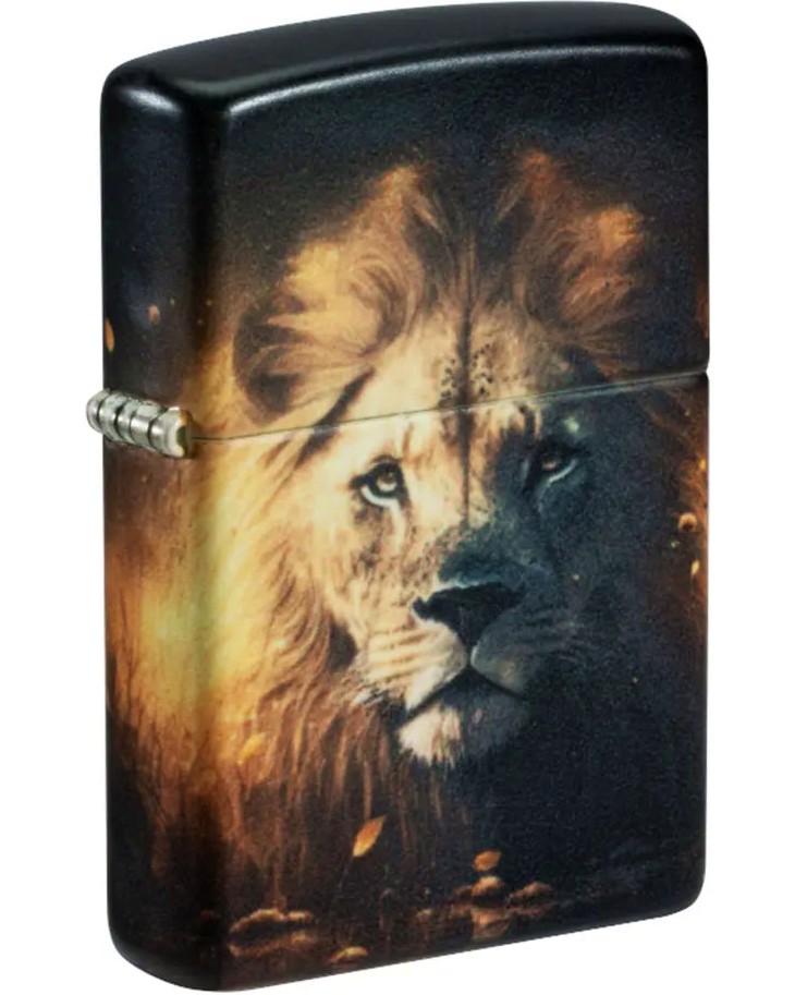Ветроустойчива запалка Zippo Glow in the Dark Лъв Ветроустойчива запалка Zippo Glow in the Dark Лъв -