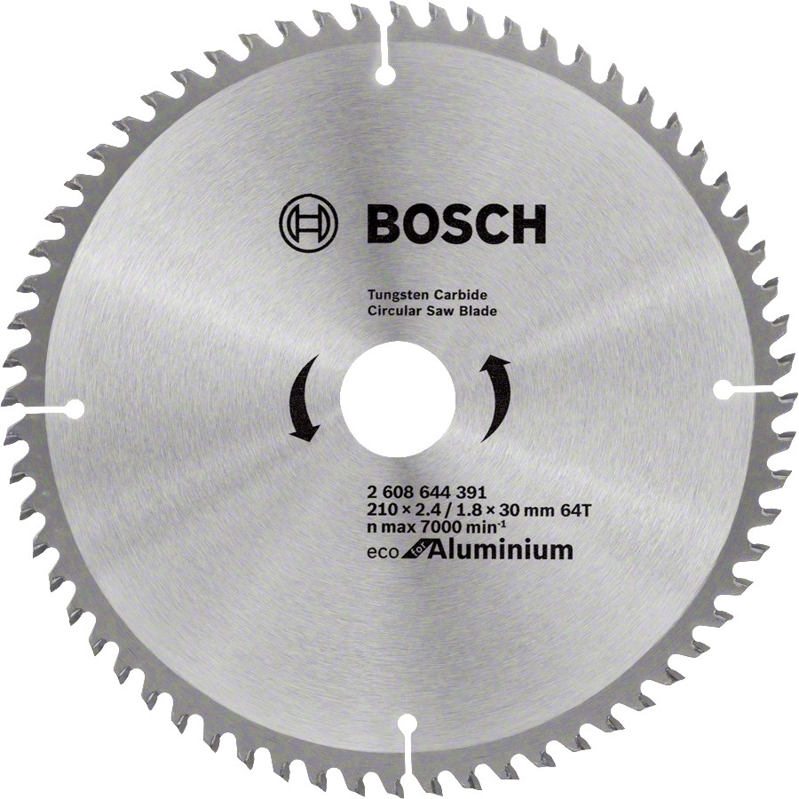     Bosch - ∅ 210 / 30 / 1.8 mm  64    Eco for Aluminium - 