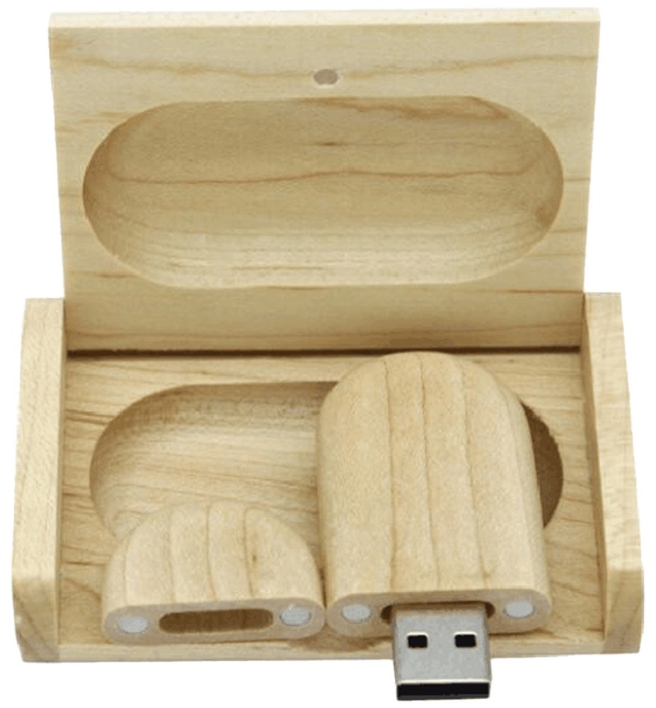 USB-A 2.0 флаш памет 16 GB Woodbox USB-A 2.0 флаш памет 16 GB Woodbox -
