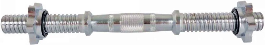 Лост за дъмбел inSPORTline SDA-16BT Лост за дъмбел inSPORTline SDA-16BT - С 2 гайки с гумен пръстен и дължина 40 cm -