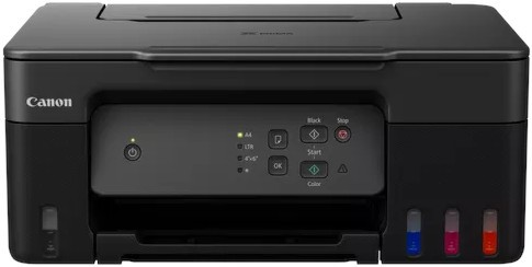 Мултифункционално мастиленоструйно устройство Canon PIXMA G2430 Мултифункционално мастиленоструйно устройство Canon PIXMA G2430 - Цветен принтер / копир / скенер, 4800 x 1200 dpi, 23 pages/min, Wi-Fi, USB, A4 -