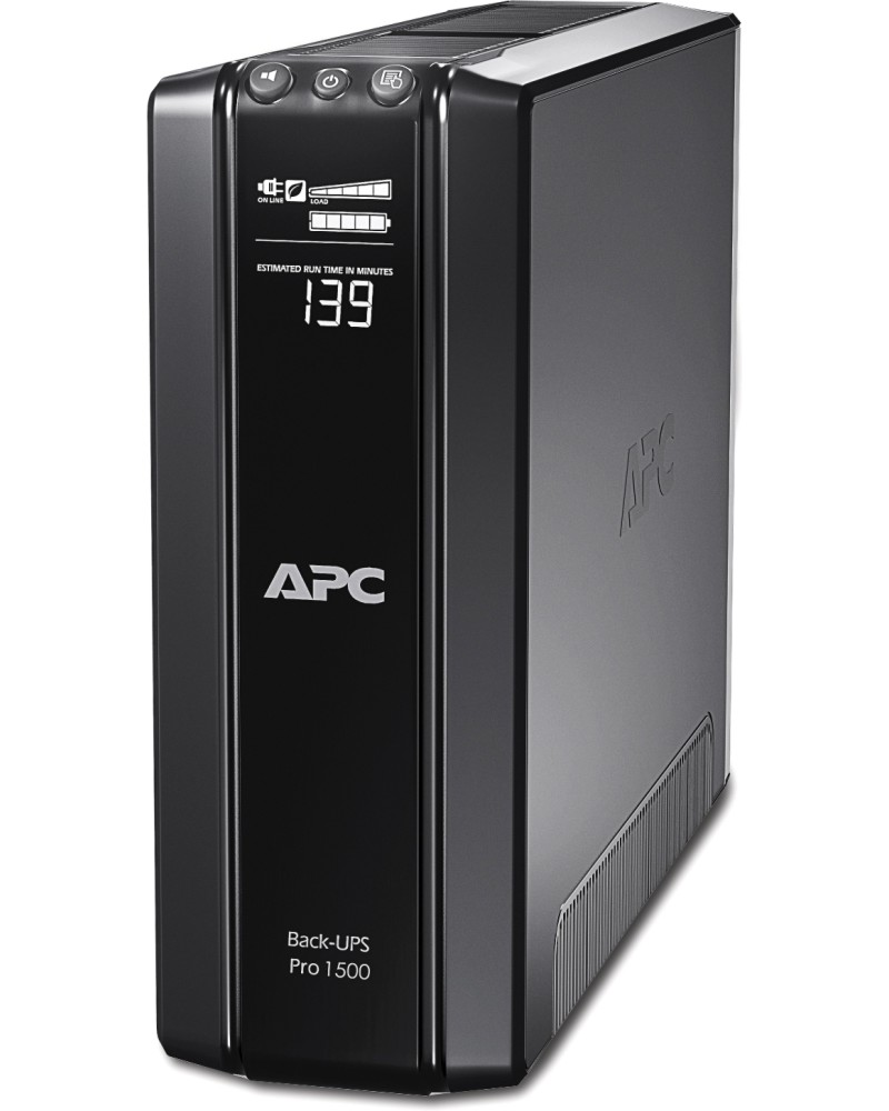 ������������� �������������� ���������� APC Back-UPS Pro 1500 - 1500 VA, 865 W, 5 x IEC 60320 C13, 5 IEC 60320 C13, 2 x IEC Jumpers, Line-Interactive - 