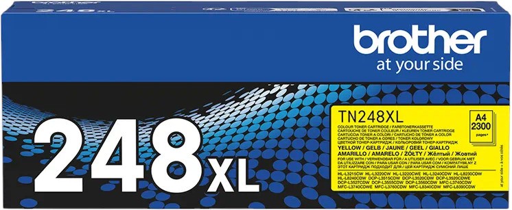 ����� ������ Brother TN-248XLY Yellow - 2300 �������� - 