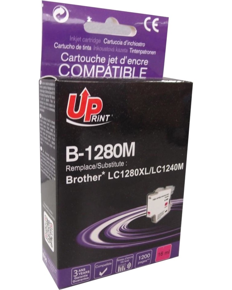 ������ � ������� �� ������� UPrint B-1280M Magenta - 1200 �������� - 