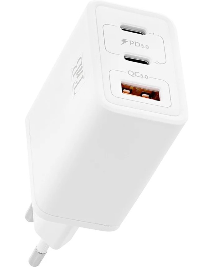 ������� ���������� T'nB - 65 W, 2 x USB-C, 1 x USB-A - 