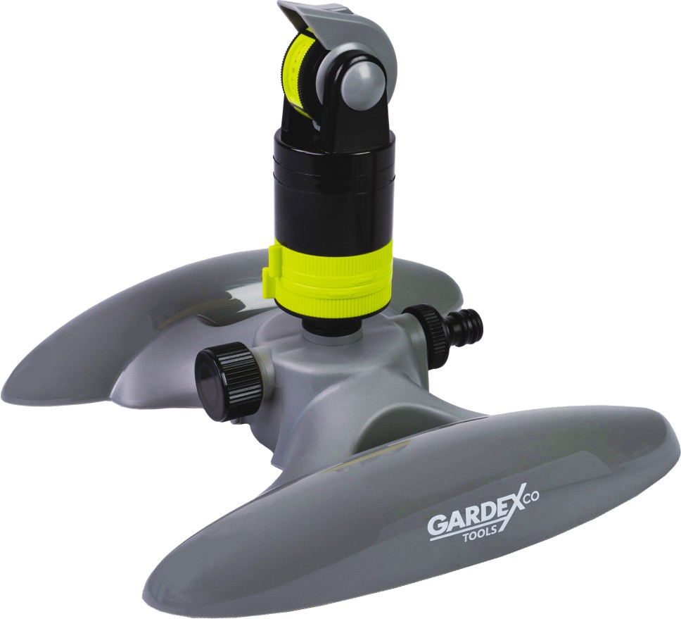 Градински разпръсквач с 4 функции Gardex Gear Arc Градински разпръсквач с 4 функции Gardex Gear Arc - За площи до 346 m<sup>2</sup> -