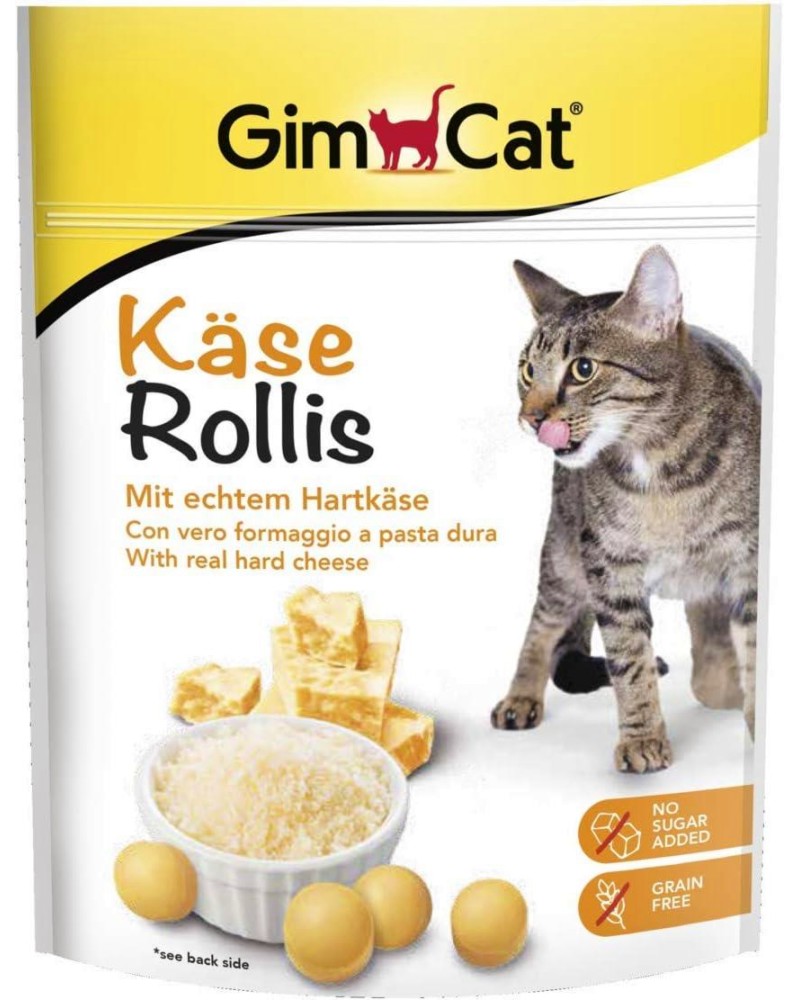 ��������� �� ����� GimCat Cheezies - 10 ÷ 600 g, ��� ������ - �����