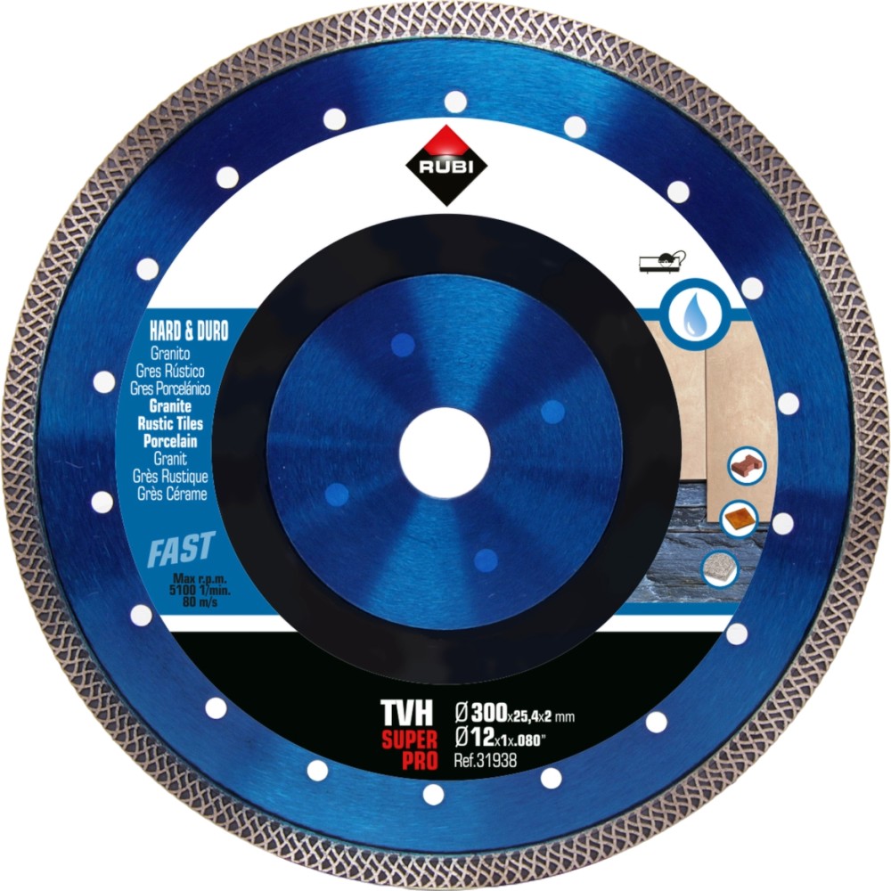      Rubi Turbo Viper TVH - ∅ 300 / 2 / 25.4 mm   SuperPro - 