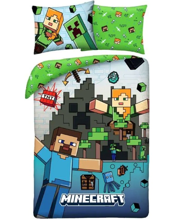     2  - 140 x 200 cm,   Minecraft - 