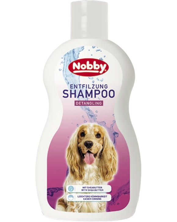 Шампоан за кучета с дълга козина Nobby Detangling Шампоан за кучета с дълга козина Nobby Detangling - 300 ml - шампоан