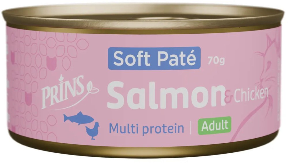    Prins Soft Paté Adult - 70 g,     - 