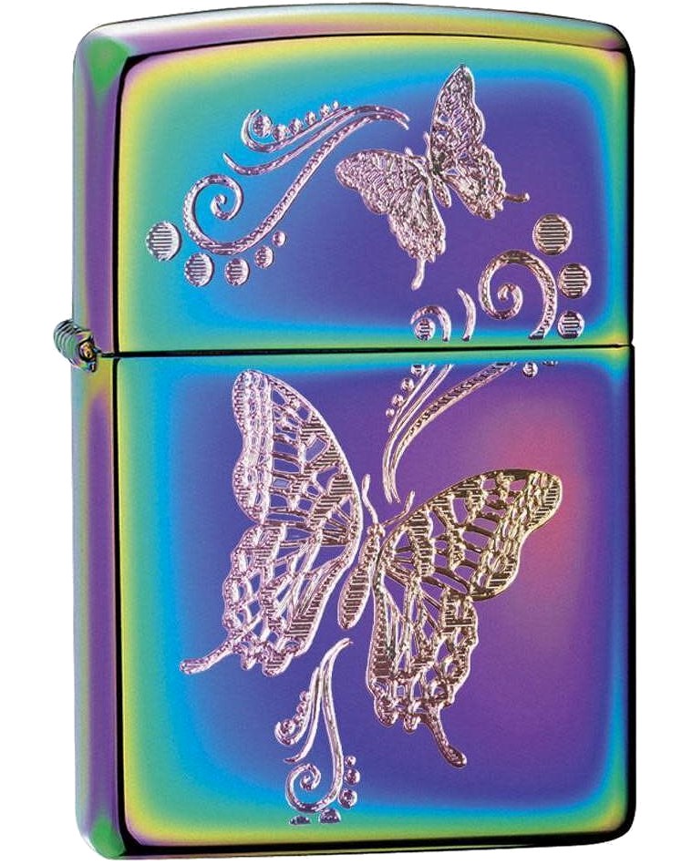   Zippo Multi Color Butterflies - 