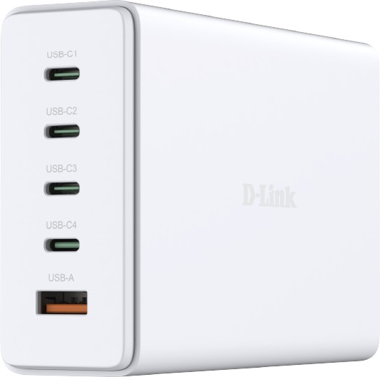  o D-Link DCF-241 Gan - 240 W, USB-A female, 4 x USB-C female - 