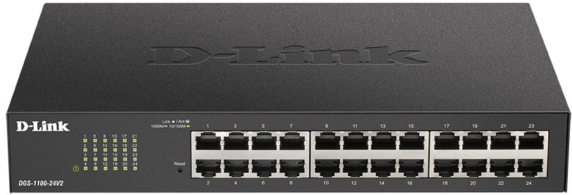  D-Link DGS-1100-24V2 - 24 , 1000 Mbps - 