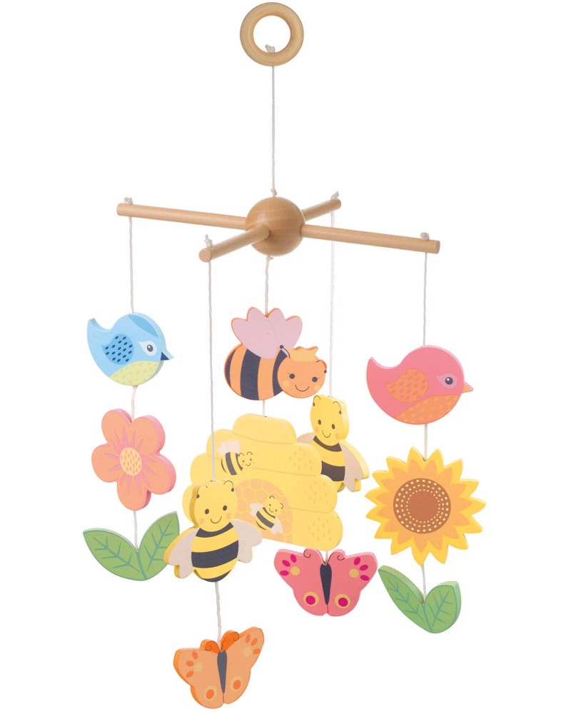 Висяща декорация за детска стая Пролетна градина - Orange Tree Toys Висяща декорация за детска стая Пролетна градина - Orange Tree Toys - От серията Spring Garden Collection - продукт