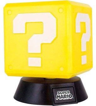 Детска лампа Question Block Детска лампа Question Block - На тема Super Mario -