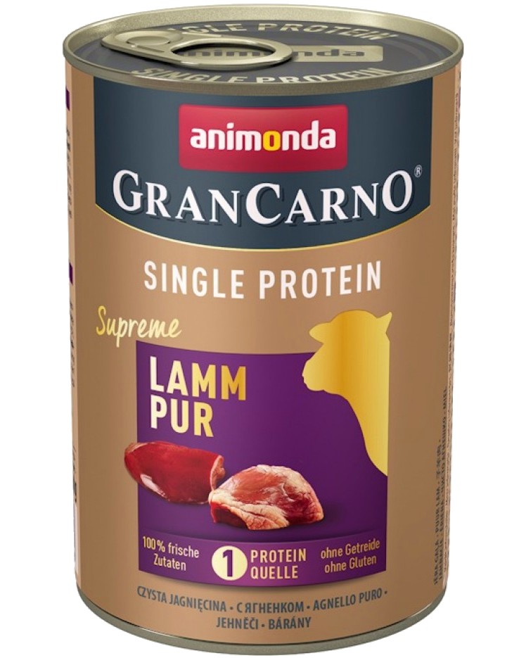    GranCarno Single Protein Supreme - 400  800 g,  ,  1  6  - 