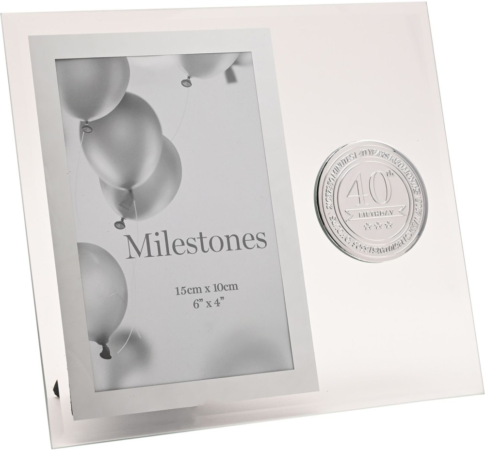 �������� ����� �� ������ �� 40-�� ������ ��� Widdop Bingham Milestones - 10 x 15 cm, �� ���������� Celebrations - 