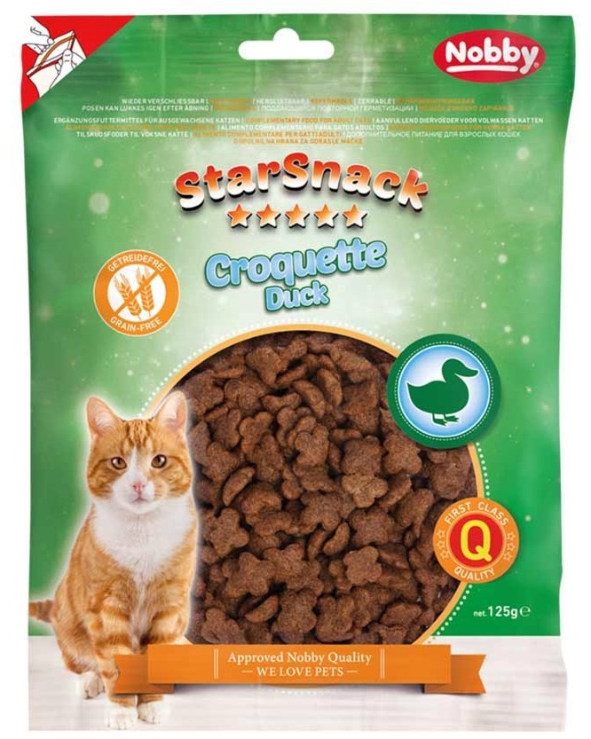    Nobby Croquette Duck - 125 g,  ,   StarSnack - 