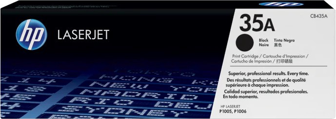 ����� ������ HP 35A Black - 1500 �������� - 