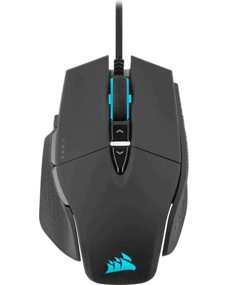 Гейминг безжична мишка Corsair M65 RGB Ultra Гейминг безжична мишка Corsair M65 RGB Ultra - С 8 бутона и RGB подсветка -
