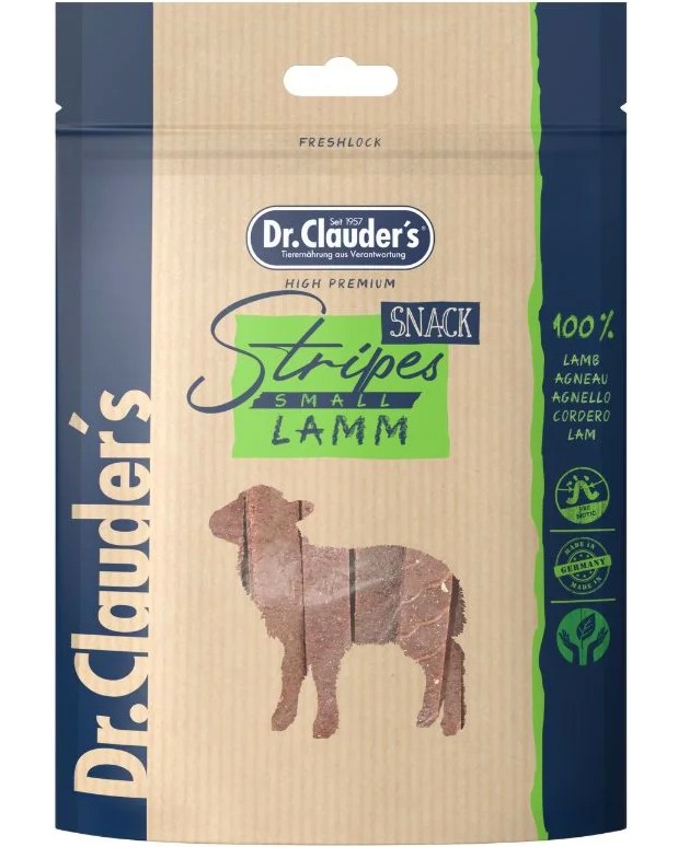 ��������� �� ������ � ����� Dr.Clauder's Stripes Snacks Small - 80 g, � ������� - �����