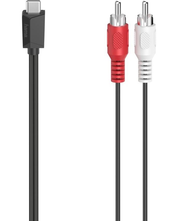 ����� ����� USB-C male ��� 2 x RCA male Hama - 1.5 m - 