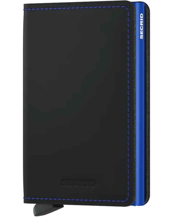 ���������� �������� SECRID Matte - � RFID ������, �� ������� Slimwallet - 