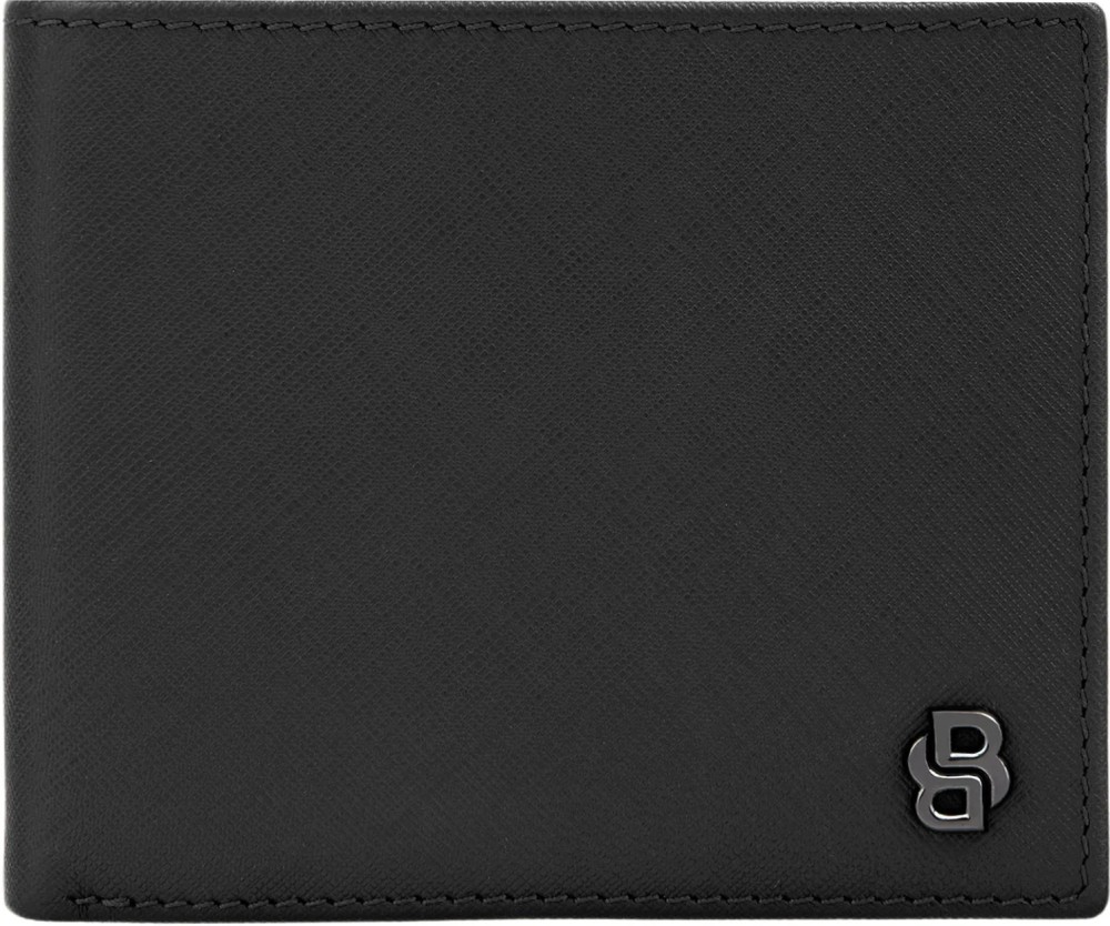 Мъжки кожен портфейл Hugo Boss Saffiano Double B Мъжки кожен портфейл Hugo Boss Saffiano Double B - С RFID защита -