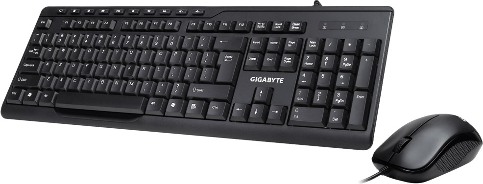 Клавиатура с мишка Gigabyte KM6300 Клавиатура с мишка Gigabyte KM6300 - С USB кабел -