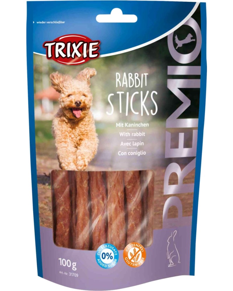    Trixie Rabbit Sticks - 100 g,  ,   Premio - 