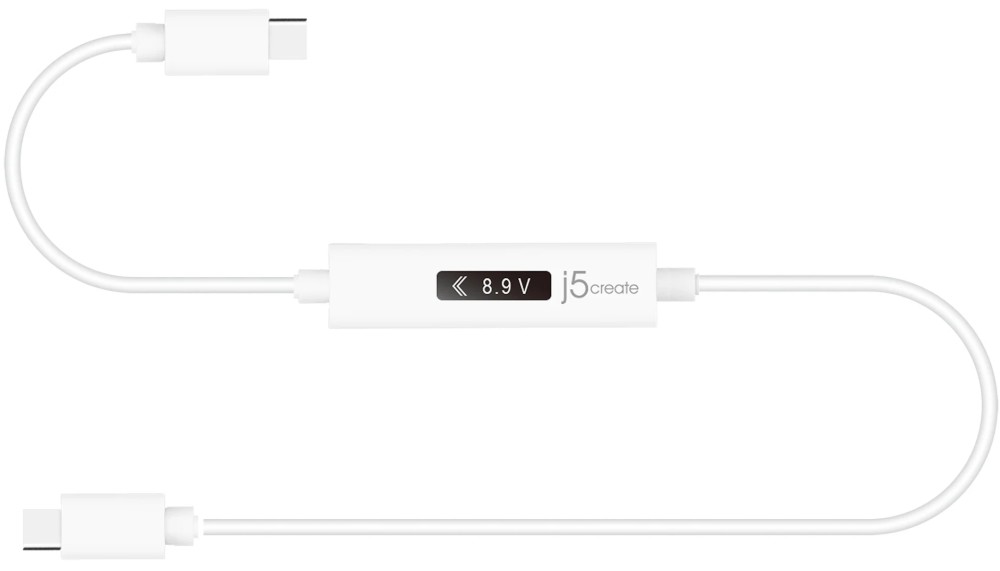  USB-C male  USB-C male j5create - 1.2 m,       - 