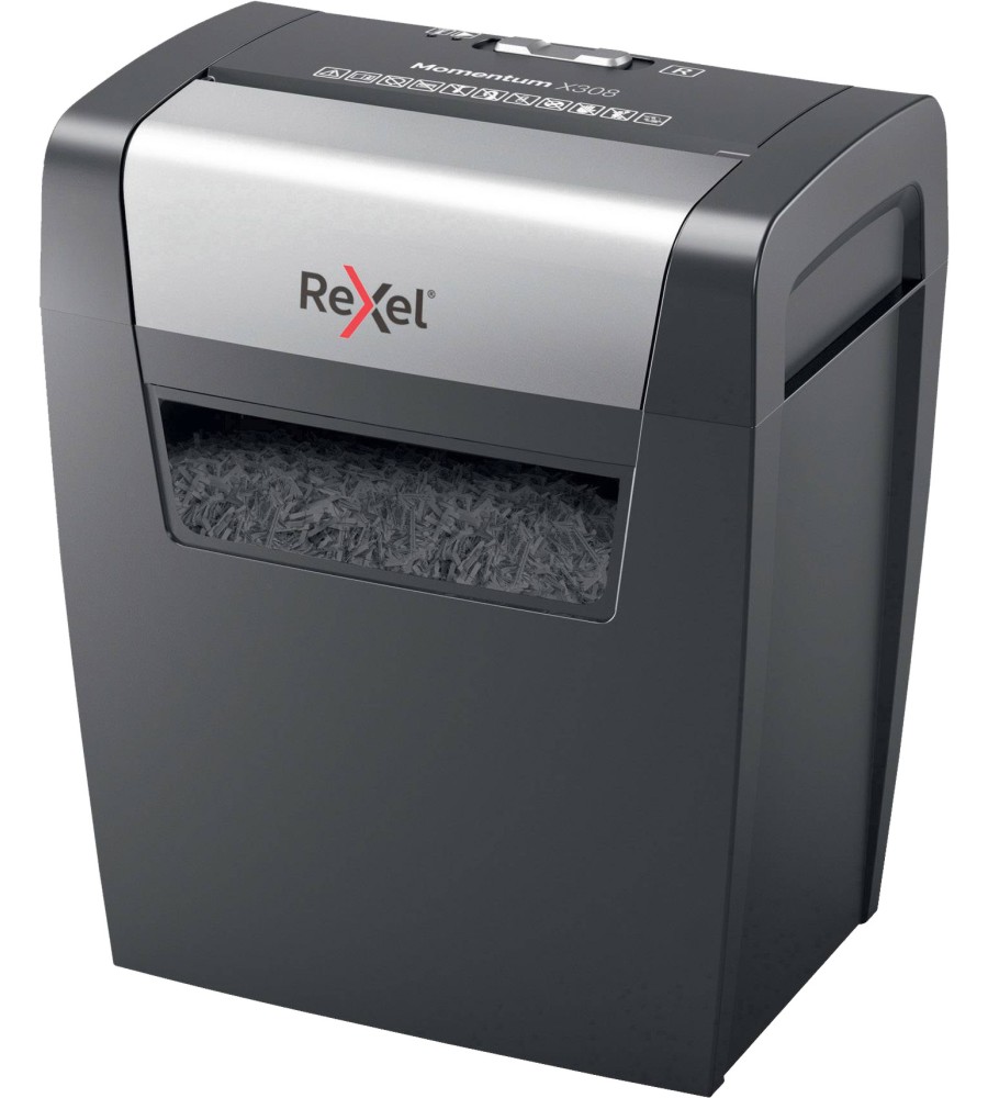 Шредер Rexel X308 Шредер Rexel X308 - Машина за унищожаване на документи от серията Momentum -