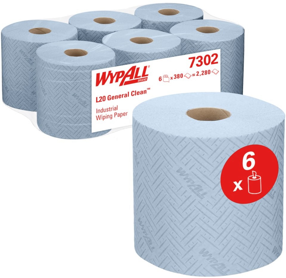    Kimberly-Clark WypAll - 6  x 380  - 
