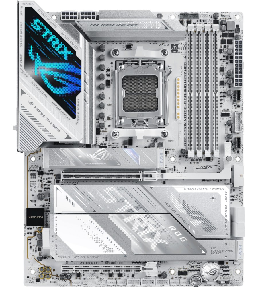 ����� ������ ASUS ROG Strix X870E-A Gaming WIFI7 - AMD AM5, AMD X870E, DDR5, ATX - 