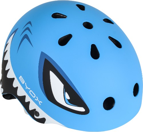 Детска каска Shark Skate Y09 - BYOX Детска каска Shark Skate Y09 - BYOX - На тема Мега-чудесата на Калинката и Черния котарак - продукт