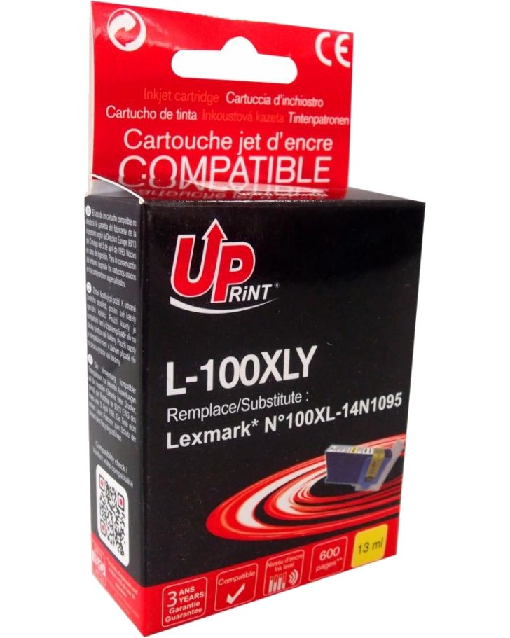      UPrint L-100XL Yellow - 600  - 