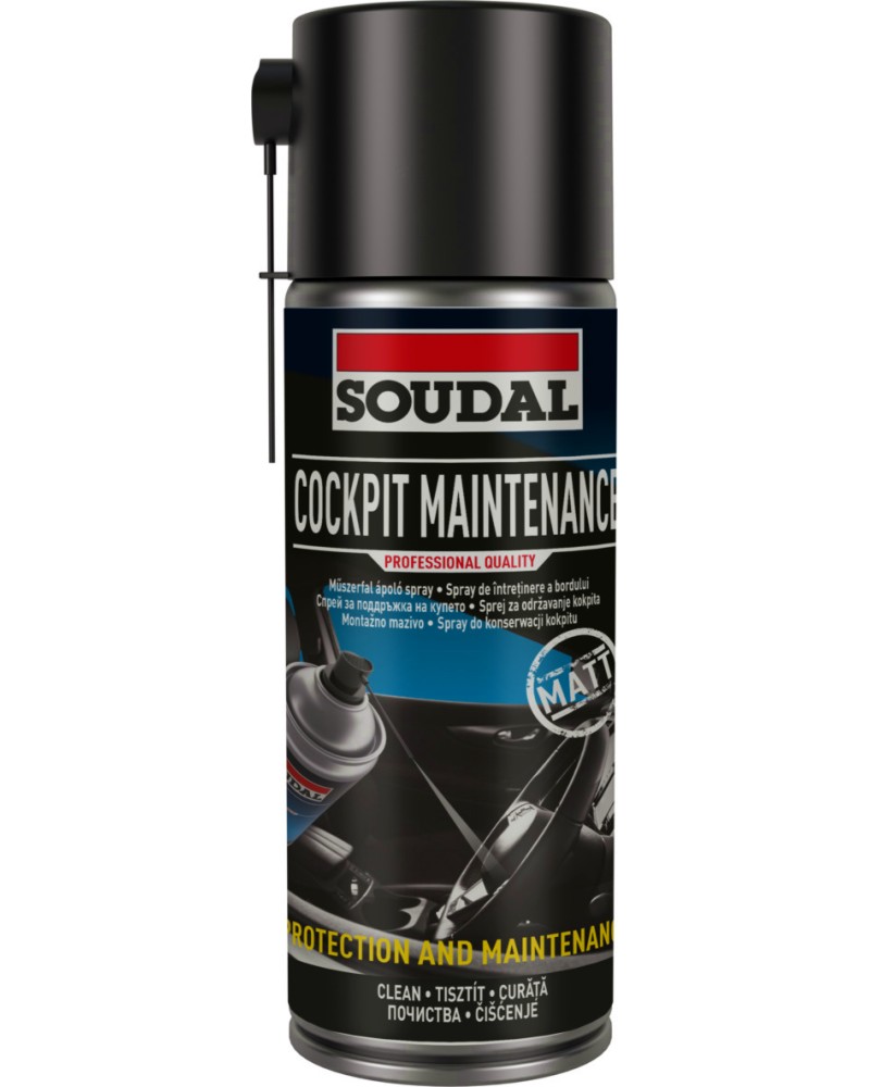 Спрей за поддръжка на купе Soudal Спрей за поддръжка на купе Soudal - 400 ml -