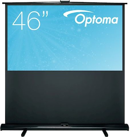 Преносим екран за проектор Optoma DP-9046MWL Преносим екран за проектор Optoma DP-9046MWL - 101 x 57 cm, 16:9 -