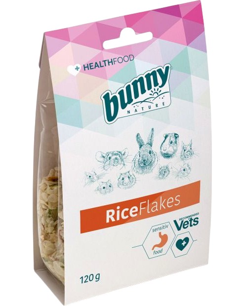          bunny Nature RiceFlakes - 120 g,   HealthFood - 